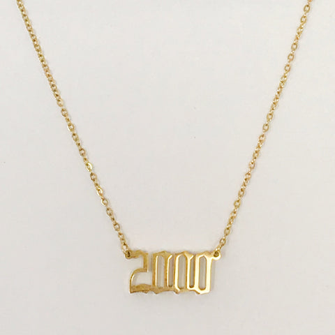 Best Year Ever Necklace - Demuura