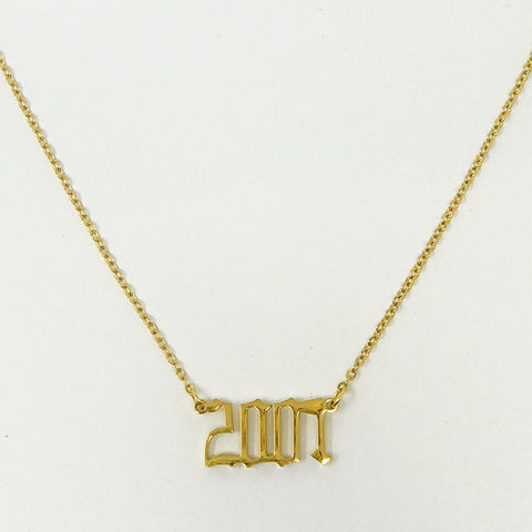 Best Year Ever Necklace - Demuura