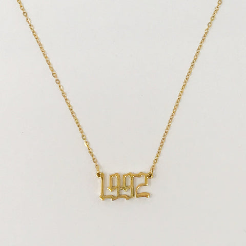 Best Year Ever Necklace - Demuura