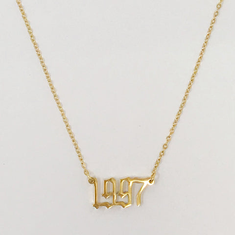 Best Year Ever Necklace - Demuura