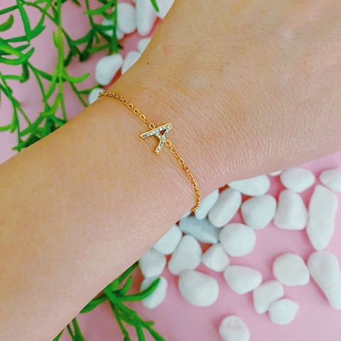 Initial Drawstring Bracelet - Demuura