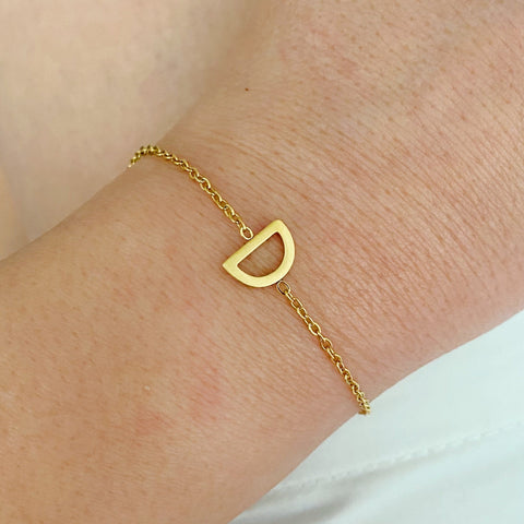 Initial Drawstring Bracelet - Demuura