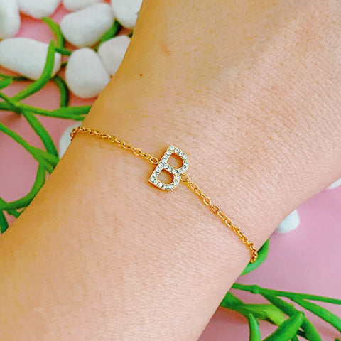 Initial Drawstring Bracelet - Demuura