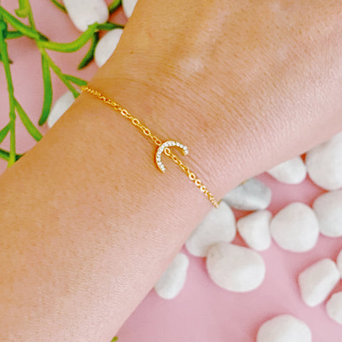 Initial Drawstring Bracelet - Demuura