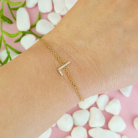 Initial Drawstring Bracelet - Demuura