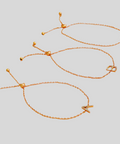 Initial Drawstring Bracelet - Demuura