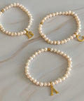 Freshwater Pearl Charm Bracelet - Demuura