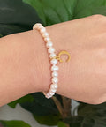 Freshwater Pearl Charm Bracelet - Demuura