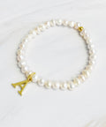 Freshwater Pearl Charm Bracelet - Demuura