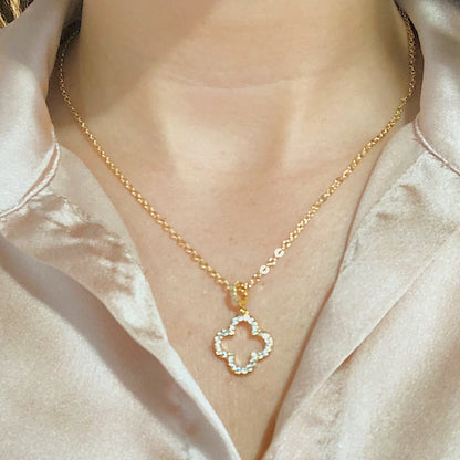 Open Clover Necklace - Demuura