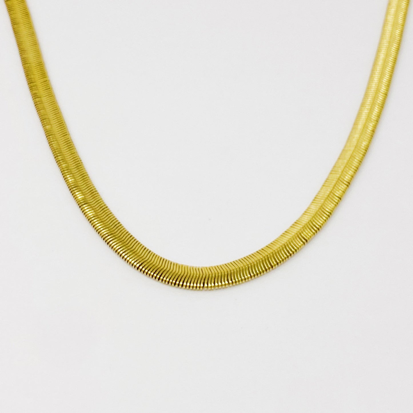 Staple Herringbone Necklace - Demuura