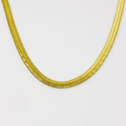 Staple Herringbone Necklace - Demuura